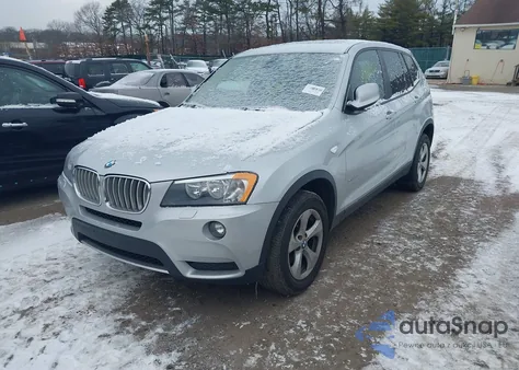 2011 BMW X3 xDrive28I from USA, damaged, VIN 5UXWX5C50BL715497